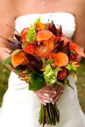 Fall wedding bouquet 